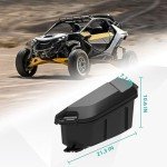 POKIAUTO 13.5L Waterproof Cargo Boxes for Can-Am