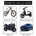 Ziciner Carbon Fiber Tire Valve Stem Caps - 4 Pack