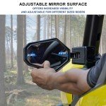 Adjustable Folding Rear View Mirrors for Can-Am