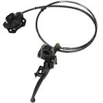 FVRITO Left Hydraulic Brake Master Cylinder Caliper Assembly for 50cc 70cc 90cc 110cc 125cc Taotao Coolster Vitacci Peace SunL RPS Roketa Kazuma Jetmoto BMS Baja NST Icebear Chinese ATV Quad 4 Wheeler