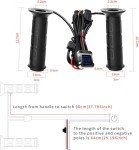 12V Heated Handlebar Grips for ATV & UTV