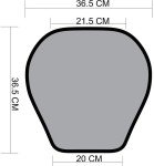 Universal Electric Heated Seat Pad for ATV & Motorcycle