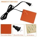 KENUOS 2PCS Engine Block Heater Pads with Thermostat