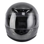 Carbon Fiber Full Face ATV Motocross Motorcycle Helmet