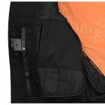 Milwaukee Men's Black Padded Motorcycle Jacket - Large