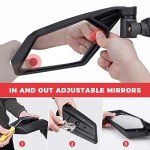 Kemimoto X3 Adjustable Side Mirrors for Can-Am