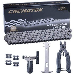 CNCMOTOK 420 Chain 132 Links plus Chain Breaker