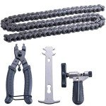 CNCMOTOK 420 Chain 132 Links plus Chain Breaker