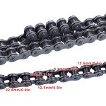 CNCMOTOK 420 Chain 132 Links plus Chain Breaker