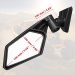 Kemimoto X3 Adjustable Side Mirrors for Can-Am