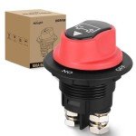 Nilight 100A Battery Disconnect Switch for ATV/Marine