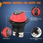 Nilight 100A Battery Disconnect Switch for ATV/Marine