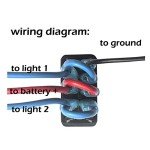 7-Pin Green LED Rocker Switch for UTVs