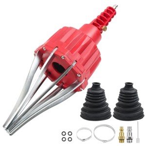 DTNESS Universal Pneumatic CV Joint Boot Installation Tool, 20Pcs Automotive CV Axle Removal Tool Kit, CV Boot Expander Compatible with Audi, BMW, Mercedes, UTV, ATV