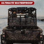 Heavy-Duty UTV Gun Bag Rack - Waterproof & Durable