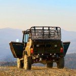 Heavy-Duty UTV Gun Bag Rack - Waterproof & Durable