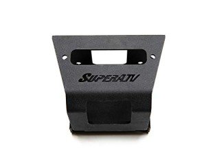 SuperATV Winch Mounting Plate for Polaris ATVs