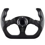 Universal Racing Steering Wheel with Horn Button