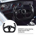 Universal Racing Steering Wheel with Horn Button