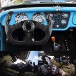 Universal Racing Steering Wheel with Horn Button