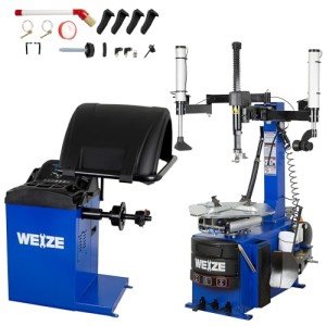 WEIZE 2.0 HP Automatic Tire Changer & Balancer