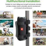 Bluetooth Speaker Mount for ATV and Golf Carts