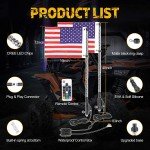 4ft LED Whip Light Set for ATV UTV