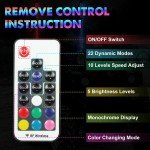 4ft LED Whip Light Set for ATV UTV