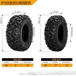 Set of 4 Heavy Duty ATV/UTV Tires