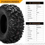 Set of 4 Heavy Duty ATV/UTV Tires