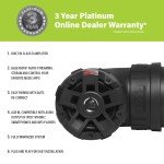 BOSS UTV4B 4” Bluetooth ATV Speakers - Weatherproof