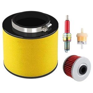 Honda ATV Recon Air Oil Filter Kit with Spark Plug
