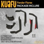 KUAFU Fender Flares for Can Am Outlander 450-570