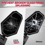 KEMIMOTO Adjustable Side Mirrors for Can Am Maverick