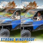 StarknightMT Vented Windshield for Can Am Commander