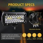 Zmoon 240W LED Light Bar for Off-Road Vehicles