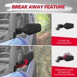 KEMIMOTO Adjustable Side Mirrors for Can Am Maverick