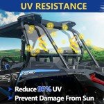 StarknightMT Clear RZR Windshield for Polaris 2014-2023
