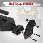 KEMIMOTO Adjustable Side Mirrors for Can Am Maverick