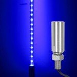 3FT Blue LED Whip Lights for UTV/ATV