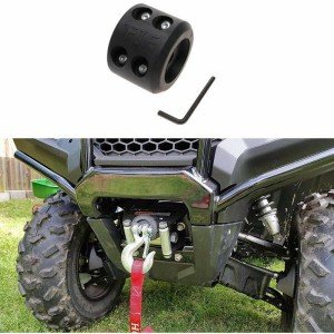 Black Winch Cable Hook Stopper for ATV/UTV