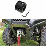 Black Winch Cable Hook Stopper for ATV/UTV