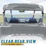StarknightMT Commander Rear Windshield for Can-Am