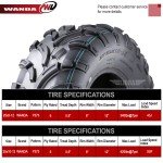 WANDA 25x8-12 & 25x10-12 ATV Mud Tires