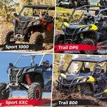 KEMIMOTO Adjustable Side Mirrors for Can Am Maverick