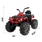 Kids 24V Electric ATV Quad with Bluetooth 2 Speeds
