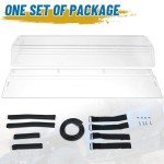 StarknightMT Commander Rear Windshield for Can-Am