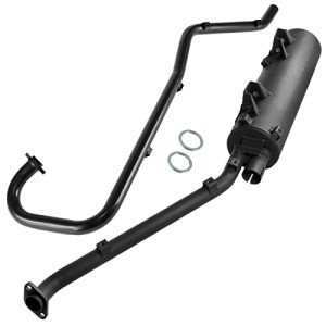 Caltric Muffler & Pipe for Kawasaki Brute Force