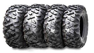 WANDA 4-Pack ATV/UTV Tires 25X8-12, 25X10-12