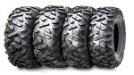 WANDA 4-Pack ATV/UTV Tires 25X8-12, 25X10-12